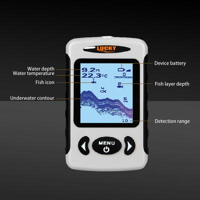 China LUCKY FF718-T Outdoor Sports Fishing Sonar Fish Finder FF718-T for sale