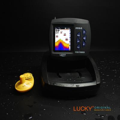 China Tft Display Sonar Fishing Magnifier FF918C-W Lucky Hot Selling International Registered Pattern Fish Finder for sale