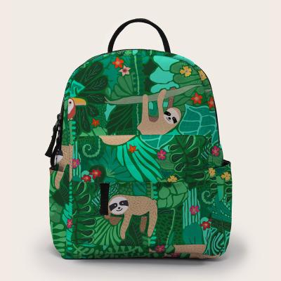 China Wholesale Waterproof Popular Custom High Quality Cute Cute Pattern Women's Small Backpack for sale