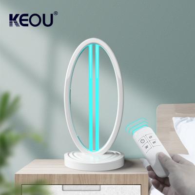 China KEOU Remote Control Germicidal Disinfection UV Sterilization Time +definite Lamp UV Light UV Sterilizer for sale