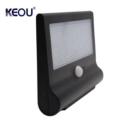 China Smart Waterproof Garden Motion Sensor PC ABS Lamp ip65 Outdoor Garden Mounted Outdoor 5.5V 5w Solar Led Wall Light for sale