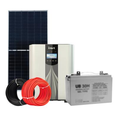 China Home Solar Thermal System 7Kw Solar System Home Solar System Kit for sale