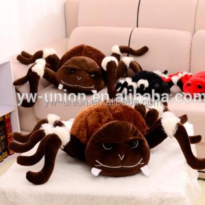 China Distinctive Eco-friendly Spider Plush Soft Stuffed Big Spider Toys Wholesale Soft Plush Toys Popular Spiders for sale