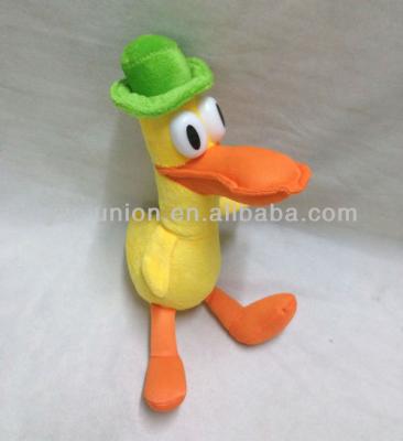 China Hot-selling Plush Stuffed Soft Plush Turkey Cartoon Pocoyo Duck for sale