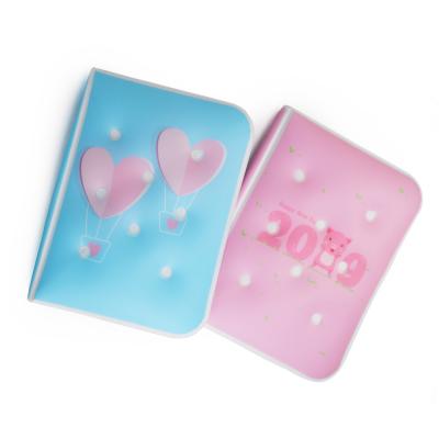 China Custom Printing Eco-friendly/Waterproof/Soft/Printable TPU Puffy Soft Pillow Book Cover Kids Notebook Cover for sale