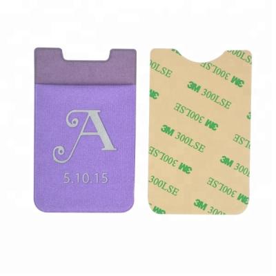 China Our standard sizes 5.6x9.0cm or custom made microfiber business credit card material holder for sale