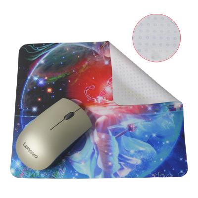 China HEATER Portable Customized Logo Printed Custom Microfiber Gaming Mouse Pad With Silicon Dots for sale