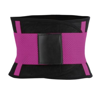 China 2021 Hot Seller Women Fitness Body Slim Back Support Sweat Trainer Plus Size Neoprene Waist Slimming Support Belts for sale