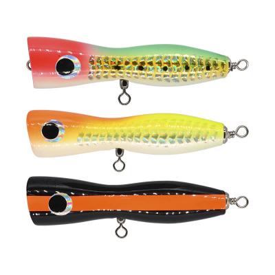 China Hot Selling Fish Shape Lure Stick Wooden Fishing Snap Baits Hard Saltwater Body Catch Lure Swordfish YHMR-03 for sale