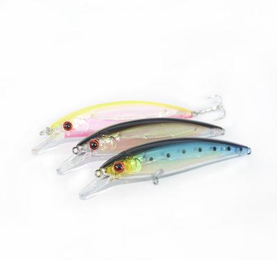 China New 115mm ABS 14g hard lure wobbler minnow top water ST115 plastic fishing float jerkbait for sale