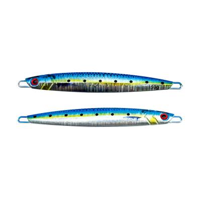 China Heavy Fast Sinking Metal Fishing Lure 150g YHQR-18 Lead Bait Slow Throw Jig Vertical Saltwater Offshore for sale