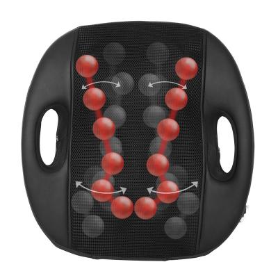 China Portable Adjustable Body Shiatsu Back Massager Kneading Pad With Heat for sale