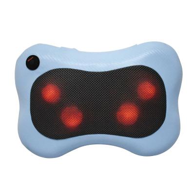 China 3D Body Kneading Deep Tissue Massage Pillow With Heat And AC Adapter For Home for sale