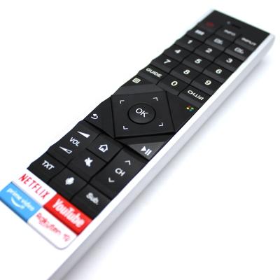 China Auto Works with Hisense Bluet00th ERF6A62 Voice TV Remote Control with NETFLIX YOUTUBE Hotkeys in stock for sale