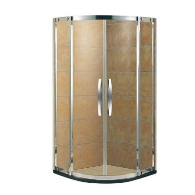 China Hot in europe aluminum alloy Corner Glass Shower Enclosure shower room zu verkaufen