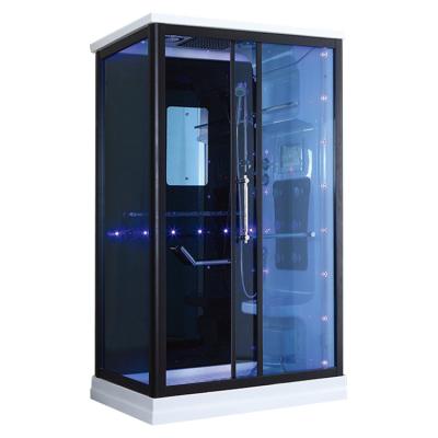 China tempered glass steam shower room with massage for sale