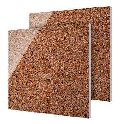 China bright red 800x800 micro crystal vitrified porcelain floor and wall tiles for sale