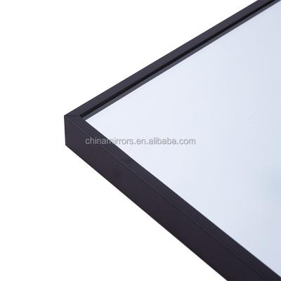 China Contemporary Luxury Large 65*22inch Aluminum Alloy Metal Frame Dressing Aluminum Frame Bathroom Wall Mirror for sale