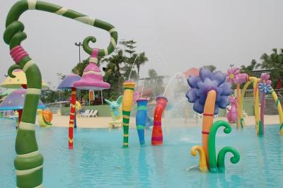 China Water Pool Morning Glory Spray Water Pool Toys Playground Equipment for sale