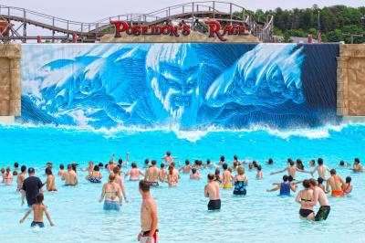 China Wasser-Spielplatzgeräte-Familien-Wellenbad-Maschine mit Wellenbad-System zu verkaufen