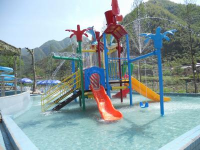 China Fiberglass Water Slide and water toys for Children water house for sale