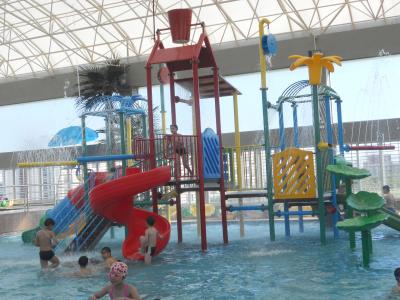 China Innenkinderwasser-Spielplatzgeräte, Aquasplash-Wasser-Park zu verkaufen