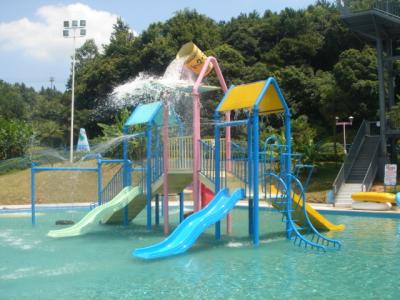 China Children Water Playground With Water slide for outdoor water park for sale