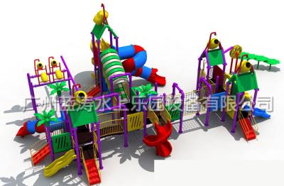 China Water Play Equipment Children Water Slide For Water Amusement Park for sale