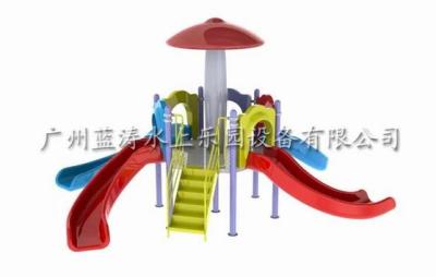 China Water Park Slide , 4 Line Custom Outdoor Water Slides For Kids 4 * 4 * 3m for sale