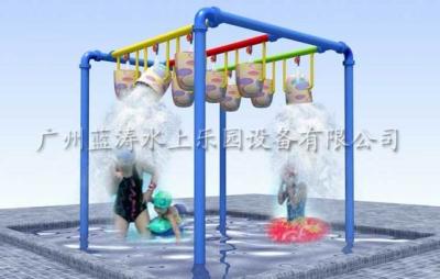 China Water Rolling Bucket Spray Park Equipment Water Pouring For Aquasplash for sale