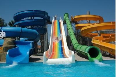 China Giant spiral water slide Adult Water Park Slide , Aqua Park Equipment for sale