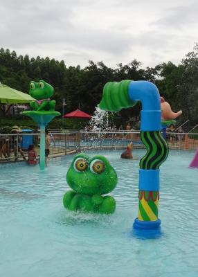 China Frosch-Wasser-Spiel-Spray-Park-Ausrüstungs-Wasser-Spielplatz-Fiberglas-Wasser-Spielwaren zu verkaufen