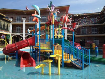 China Kinderwasser-Spielplatz im Freien für Wasser-Park-Ausrüstungen für Kinder zu verkaufen