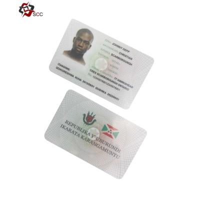 China id card factory supplying hot sales 125KHz SI card rfid identification card id card CET5577G4 for sale