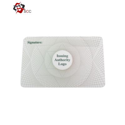 China id card factory photo 125KHz blank card rfid id card id card supplier card for sale