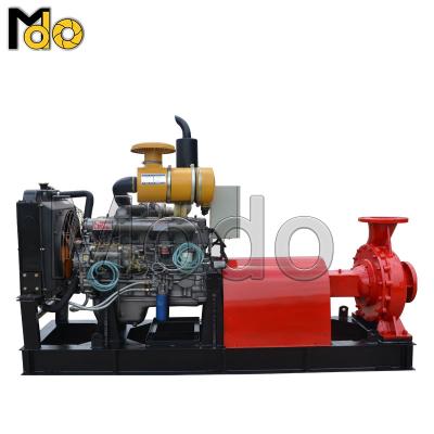 China Mining Industry 60hz 182 Hp Engine Fireman Water Pump Horizontal Diesel Engine Driven Specification 40hp 200hp 400gpm For Skid Mounted Te koop