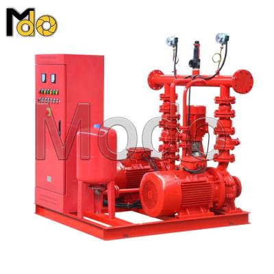 China Commercial Buildings High Flow Thruster 60 Meter Base Control Diesel Generator Package Electric Fire Fighting System Water Pump Station For Sale Te koop