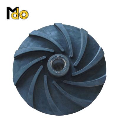 China High Chrome Alloy / Rubber Slurry Small Rubber Impeller Rubber Pump for sale