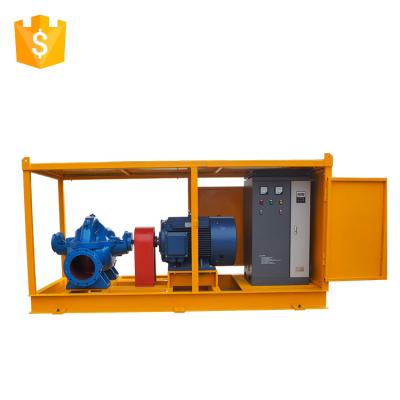 Chine Drinking Water Treatment Double Suction Pump Split Case Centrifugal Water Pump For Shrimp Harvesting à vendre