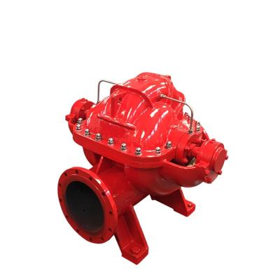 China Drinking Water Treatment 1000m3/h Water Pump High Flow Double Suction Head Electric Split Case Water Pump Low Te koop