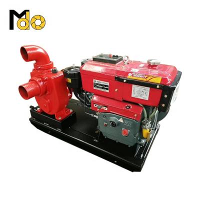 China Commercial Sewage Pump Self Priming Water Diesel Engine Pump Lower Prices Non-Clog Water Pump zu verkaufen