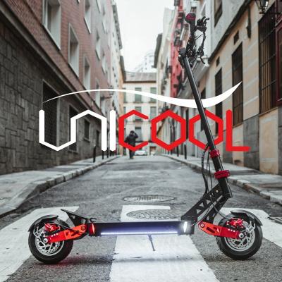 China Men Super Unicool China Spring Shock VDM 10 Battery Electronic Scooter Adult Two Wheel for sale