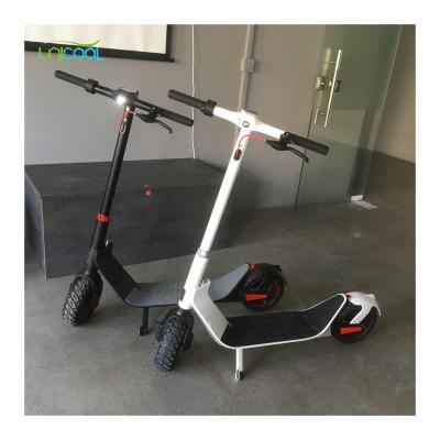 China Unicool patineta electrica 36v 10a 500w 10inch unisex foldable adult electric g scooter max for sale