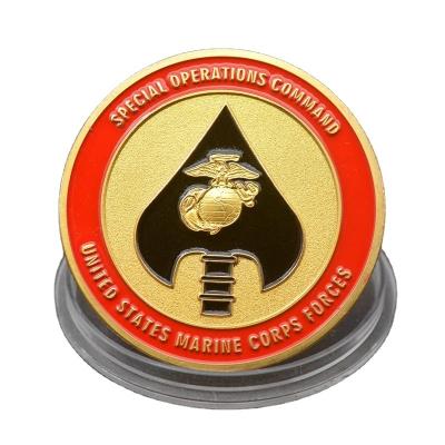 China United States SPECIAL OPERATIONS COMMAND UNITED STATES MARINE CORPS FORCES Challenge Coin for sale