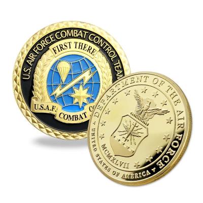 China Military Checkout Team Coin, U.S. Air Force Challenge Coin Air Force Veteran of Europe Coins for sale