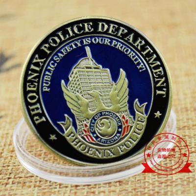 China United States U.S.A Phoenix Police Department metal coin for sale