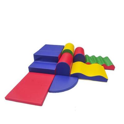 China 3-12years soft set kids playground equipment indoor foam block toys for kindergarten kindergarten school kids for sale