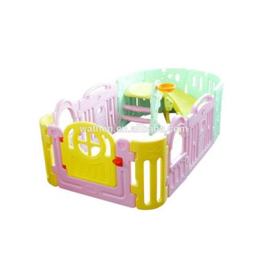 China New Design and High Quality High Quality Plastic Fence Outdoor Kids Play Fence Baby Playyard for sale