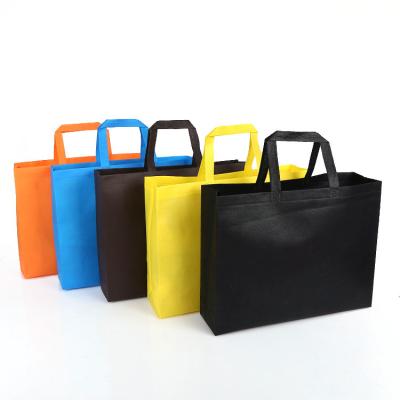 China Eco Friendly Custom Reusable Supermarket Packaging Foldable Tote Non Woven Folding Shopping Bags for sale