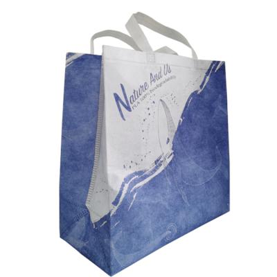 China Biodegradable Eco eco pla non woven fabric carry tote shopping bag for sale